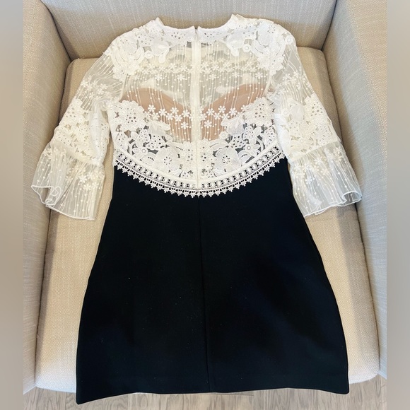 Self-portrait lace mini dress - Picture 2 of 6